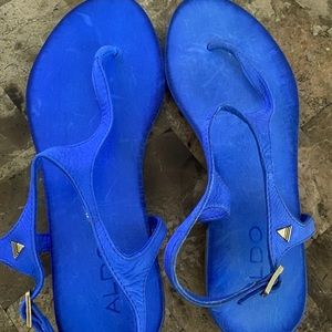 ALDO-Royal Blue Leather IBERILIAN Size 7